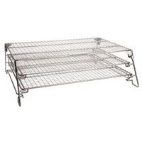 Cuisinart - 3-Tier Pellet Grill Rack System - Silver