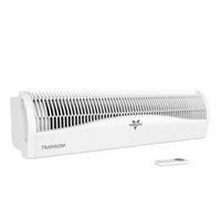 Vornado - TRANSOM Window Fan with Reversible Exhaust, Remote Control - Ice White