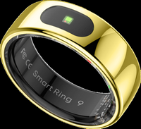 IMIKI - Smart Ring – Waterproof Fitness Tracker w/ Health & Sleep Monitoring, Touch Function – Si...