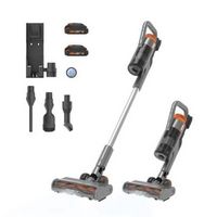 WORX - 20V Cordless Stick Vacuum (2 x 2.0 Ah Battery and 1 x Charger Included) - Black