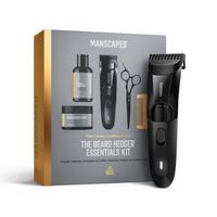 Manscaped - The Beard Hedger Essentials Kit SkinSafe Rechargeable Wet/Dry Trimmer, Facial Hair Sh...