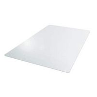 Floortex - Basic Rectangular Vinyl Chair Mat for Hard Floor 47 x 60 inches - Clear