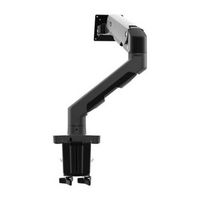 HUANUO - Single Gaming Monitor Desk Mount with Mechanical Spring Arm - Black