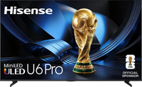 Hisense - 55" Class U6 Pro MiniLED Series QLED 4K UHD Smart Fire TV (2026)