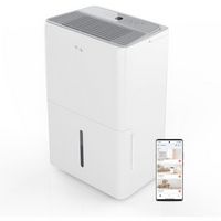 TCL - 50 Pint Smart Dehumidifier - White