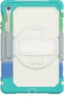 SaharaCase - Raider Series Heavy Duty Case with Hand Strap for Samsung Galaxy Tab S10 FE+ - Iride...