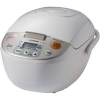 Zojirushi - 5.5 Cups Micom Rice Cooker &amp; Warmer - White