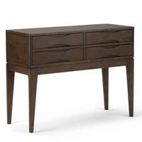 Simpli Home - Harper Hallway Console Table - Walnut Brown