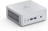 Minisforum - UM870 Slim Mini Desktop PC, AMD Ryzen 7 8745H, 16 GB RAM, 512 GB SSD Storage - Silver
