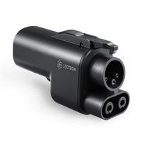 Lectron - Vortex Plug Tesla Supercharger to CCS Electric Vehicle (EV) Adapter - up to 1000V - Black