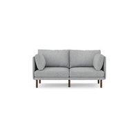 Burrow - Modern Field 2-Seat Sofa - Fog