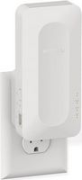 NETGEAR - AX3000 Dual-Band Wi-Fi 6 Wall Plug Range Extender - White