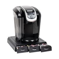 Mind Reader - Single Serve Coffee Pod Organizer with 3 Drawers, 36 Pod Capacity, 13.5"L x 12.25"W...
