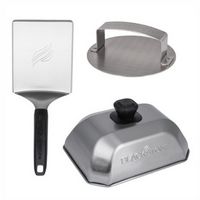 Blackstone - 3-Piece Press and Sear Smash Burger Kit with Burger Press, Burger Spatula, and Basti...
