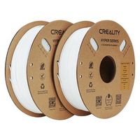 Creality - 1.75 mm Hyper PLA Filament for High-Speed Printing, 2-Pack, 4.4 lbs/2kg - White