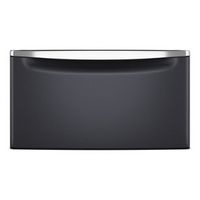 Maytag - 15.5&quot; Pedestal for Front Load Washer and Dryer with Storage - Midnight Steel