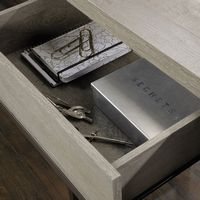 Sauder - Manhattan Gate Work Table Cart - Mystic Oak