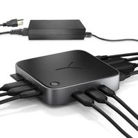 Brydge - Stone CORE with 10 Port for Windows & MacOS Compatible Laptop Powered Charging Docking S...