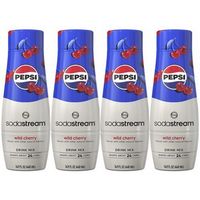 SodaStream - Pepsi Wild Cherry Drink Mix  4-Pack - Red