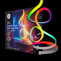 Cync - Dynamic Effects Smart LED Light Strip, Color Changing, 32ft, 1pk - Full Color