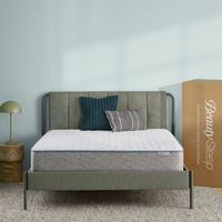 Beautyrest - BeautySleep Slumber Time 10" Memory Foam Firm Mattress in a Box -King - White