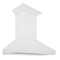 ZLINE - 30 inches - Convertible & Recirculating - Wall Range Hood - Bright White