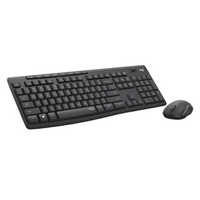Logitech - MK295 Full-size Wireless Keyboard and Mouse Combo for Windows and Chrome OS with Silen...
