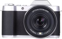 Vivitar - 4K (2160) Video Hybrid Optical Zoom Camera with Lens - Silver/Black