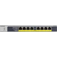 NETGEAR - 8-Port 10/100/1000 Gigabit Ethernet PoE/PoE+ Unmanaged Switch - Black