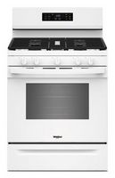 Whirlpool - 5.0 Cu. Ft. Freestanding Gas Range with Air Cooking Technology and Steam Clean - White