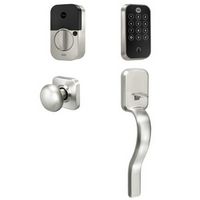 Yale - Assure Lock 2 Touch with Wi-Fi and Ridgefield Handle - Satin Nickel