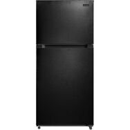 Frigidaire - 19 Cu. Ft. Garage Ready Top Freezer Refrigerator - Black
