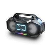 ION Audio - Party Rocker Go high-Power Boombox with Party Starter Lights - Black