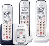 Panasonic - KX-TGD863A Link2Cell DECT 6.0 Expandable Cordless Phone System with Digital Answering...