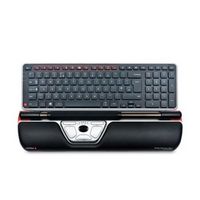 Contour Design - Bundle RollerMouse Red and Balance Key Board Wireless - Black