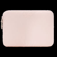 kate spade new york - Puffer Sleeve for 16" Laptop - Chalk Pink