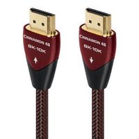 AudioQuest - Cinnamon 48 16.4' 4K-8K-10K 48Gbps HDMI Cable - Red on Black