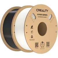 Creality - 1.75 mm Hyper PETG Filament Black & White 2.2 lbs for high-speed printers (2-pack) - B...