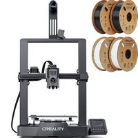 Creality - Ender-3 V3 KE 3D Printer Basic Combo - Black