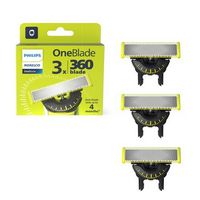 Philips Norelco - OneBlade 360 Blade Replacement Blades - Black