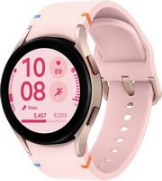 Samsung - Galaxy Watch FE Aluminum Smartwatch 40mm LTE with Pink Band - Pink Gold
