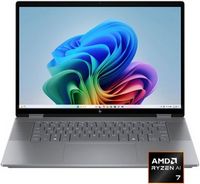 HP - OmniBook X Flip 2-in-1 - Copilot+ PC - 16" 2K Touch-Screen Laptop - AMD Ryzen AI 7 - 24GB Me...