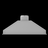 ZLINE - 46 inches - Externally Vented - Under cabinet Range Hood - Brushed Stainless Steel