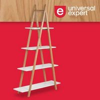 Universal Expert - Abacus Ladder Bookshelf - Oak