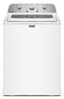 Maytag - 4.7 Cu. Ft. Top Load Agitator Washer with Extra Power Cycle - White