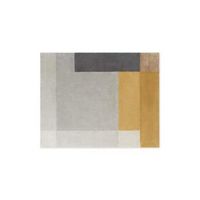 Burrow - Block Party Rug  8%27 x 10%27 - Gray &amp; Yellow