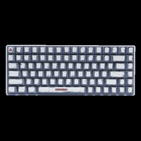 Higround - Basecamp 75+ 75% Wired Mechanical Lubed TTC Milky Switch Gaming Keyboard with RGB Back...