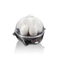Hamilton Beach - 3-in-1 Egg Cooker with 7 Egg Capacity - Black