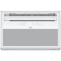 TCL - Q-Series 450 Sq. Ft. 10,000 BTU Smart Window Air Conditioner - White