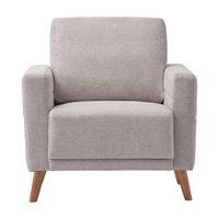 CorLiving - Clara Modern Armchair - Light Grey